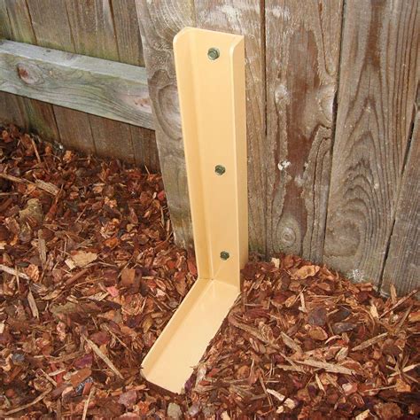 fencing bracket for attaching board to metal post|heavy duty fence post brackets.